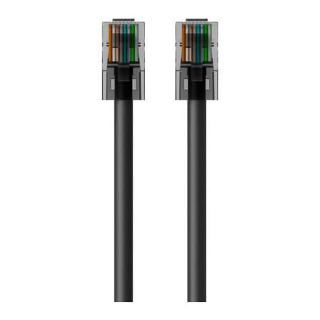 Belkin Belkin CAT6 Ethernet Patch Cable, RJ45, M/M, 3 ft., Black A3L98003BLK